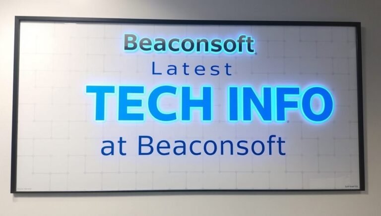 latest tech info at beaconsoft