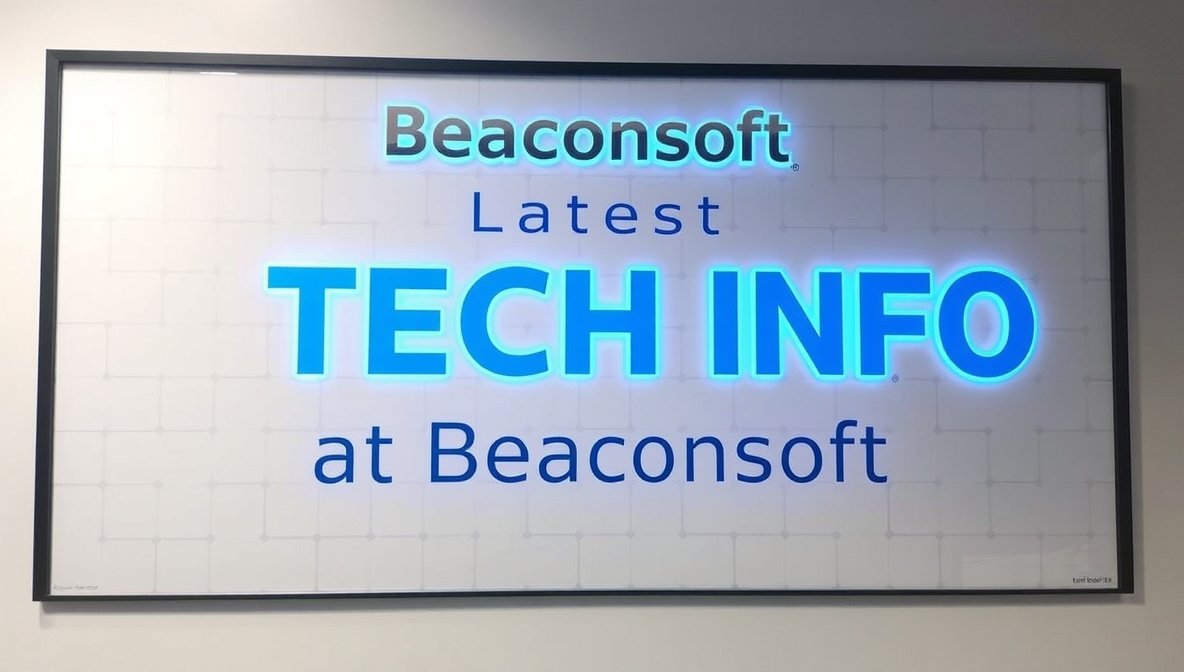 latest tech info at beaconsoft